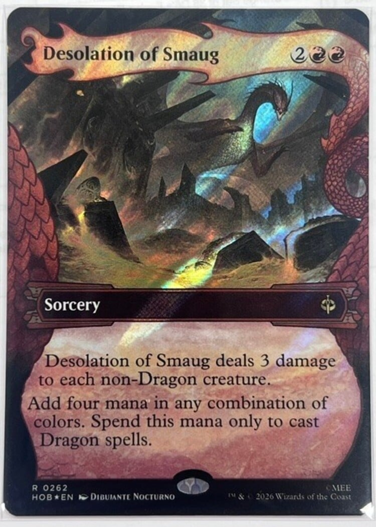 D3 - Desolation of Smaug (Showcase) (Surge Foil)