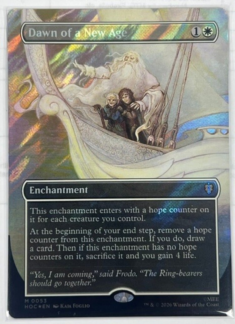 D4 - Dawn of a New Age (Borderless) (Surge Foil)
