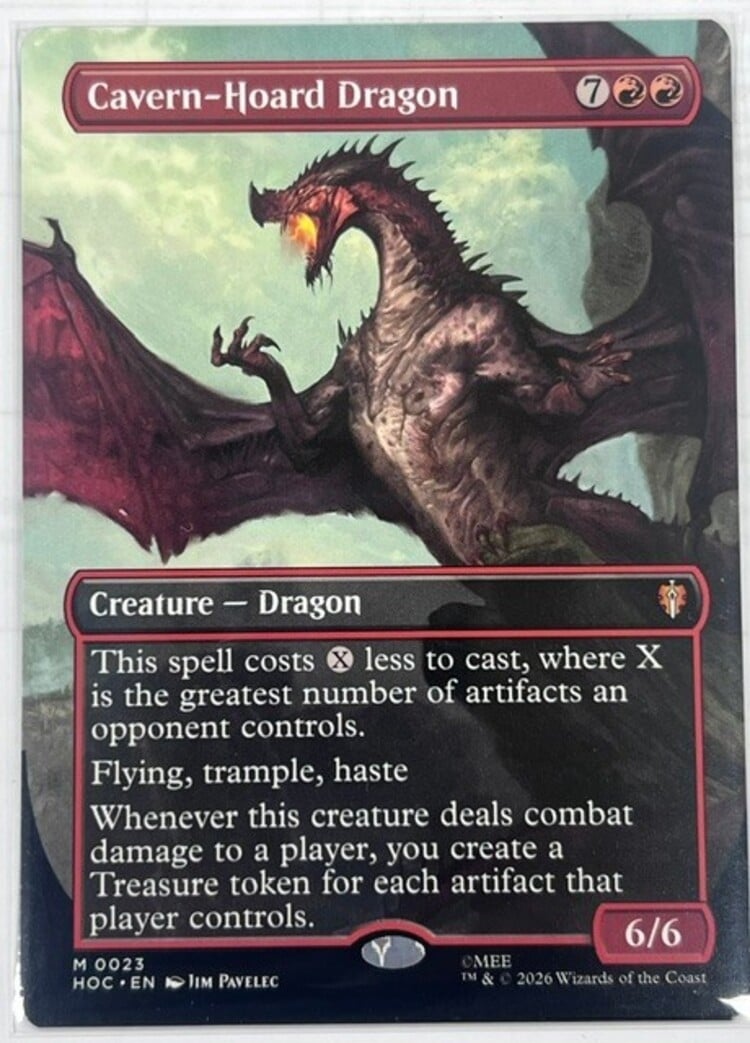 C1 - Cavern-Hoard Dragon (Borderless)