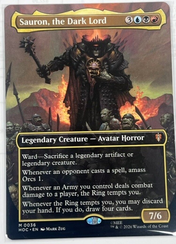 S3 - Sauron, the Dark Lord (Borderless)