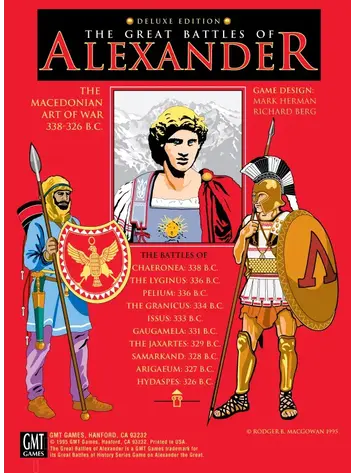 Vintage The Great Battles of Alexander Deluxe (1995) (Pre-Owned, Unpunched)