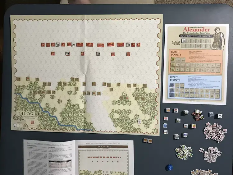 Vintage The Great Battles of Alexander Deluxe (1995) (Pre-Owned, Unpunched)