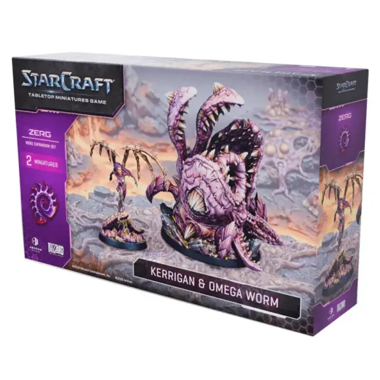 Archon Studio StarCraft: Zerg Hero Expansion Set - Kerrigan & Omega Worm