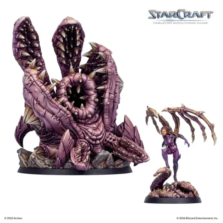 Archon Studio StarCraft: Zerg Hero Expansion Set - Kerrigan & Omega Worm
