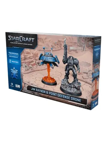 StarCraft: Terran Hero Expansion Set - Jim Raynor & Point Defense Drone