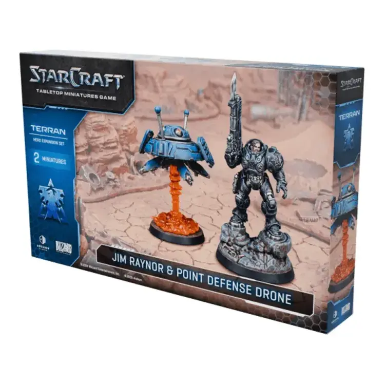 StarCraft: Terran Hero Expansion Set - Jim Raynor & Point Defense Drone