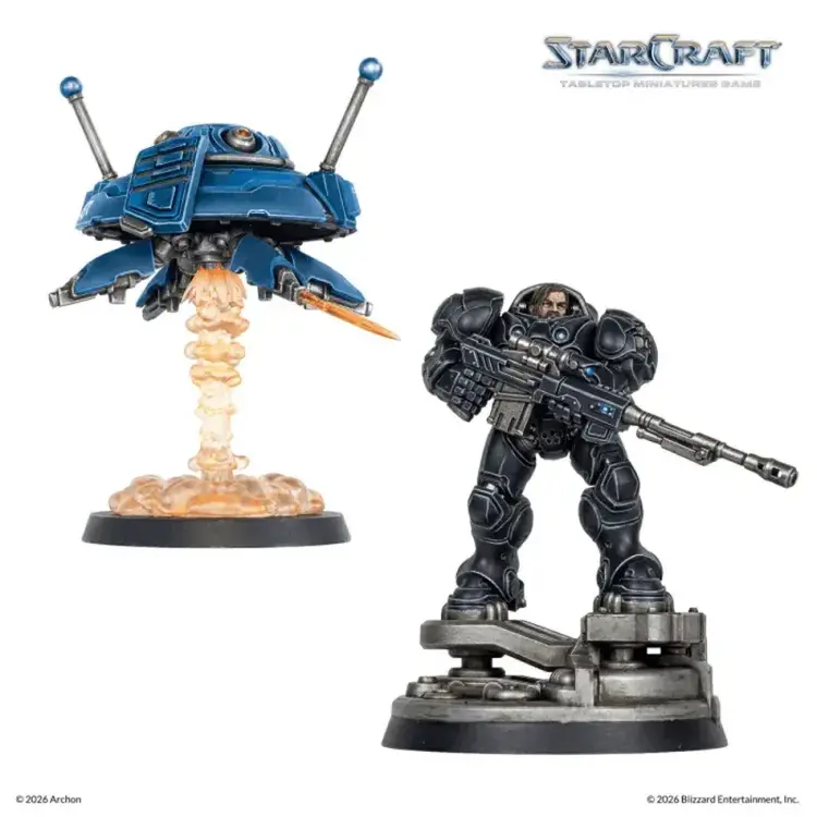 StarCraft: Terran Hero Expansion Set - Jim Raynor & Point Defense Drone