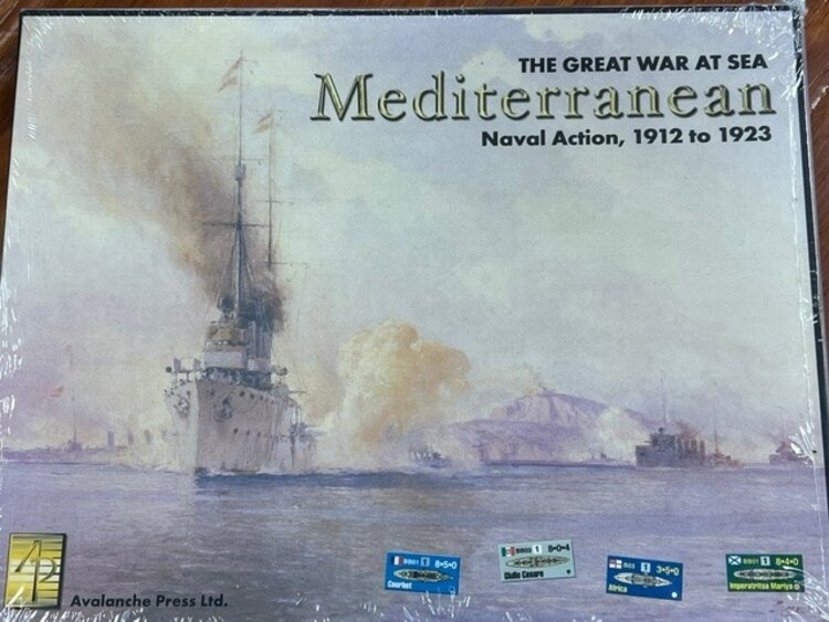 Vintage Great War at Sea: Mediterranean, NEW (2001)