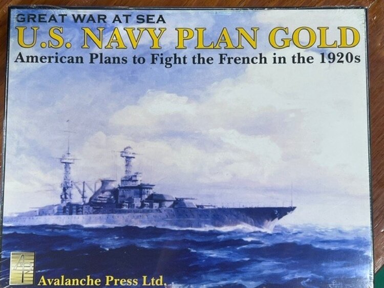 Vintage Great War at Sea: US Navy Plan Gold (NEW) (2006)