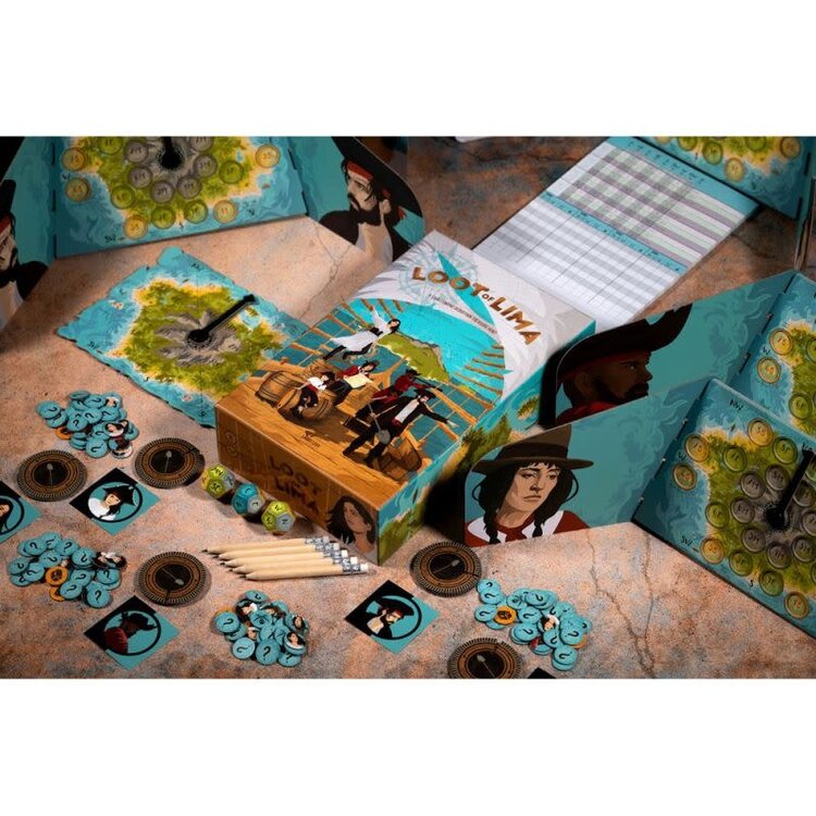 Board Game Tables Loot of Lima