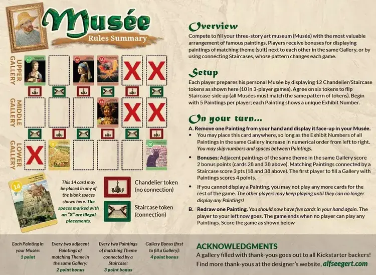 Gryphon games Musée 