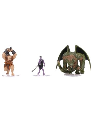 wizkids D&D Icons of the Realms: Demon Lords, Graz'Zt, Fraz-Urb'Luu, and Kostchtchie