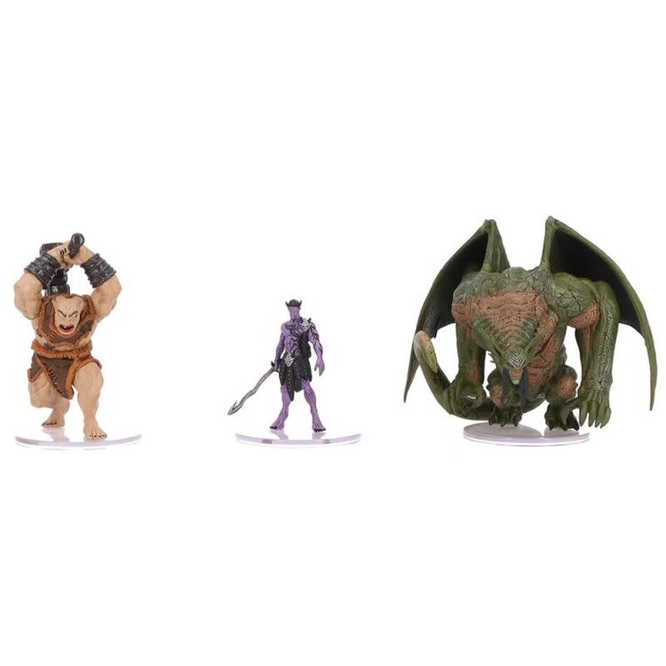 wizkids D&D Icons of the Realms: Demon Lords, Graz'Zt, Fraz-Urb'Luu, and Kostchtchie