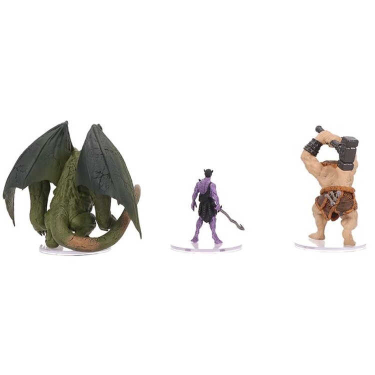 wizkids D&D Icons of the Realms: Demon Lords, Graz'Zt, Fraz-Urb'Luu, and Kostchtchie