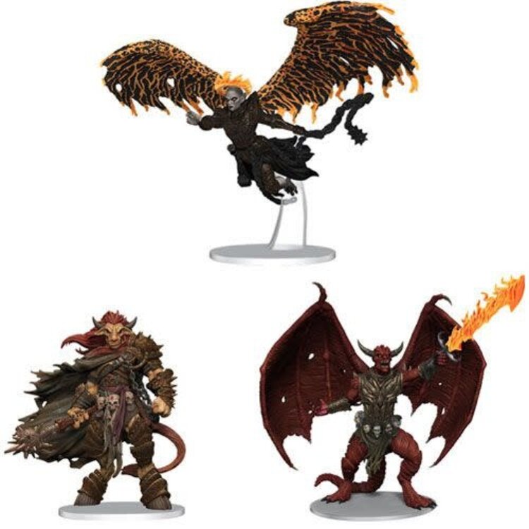 wizkids D&D Icons of the Realms:Archdevils Bael, Bel & Zariel