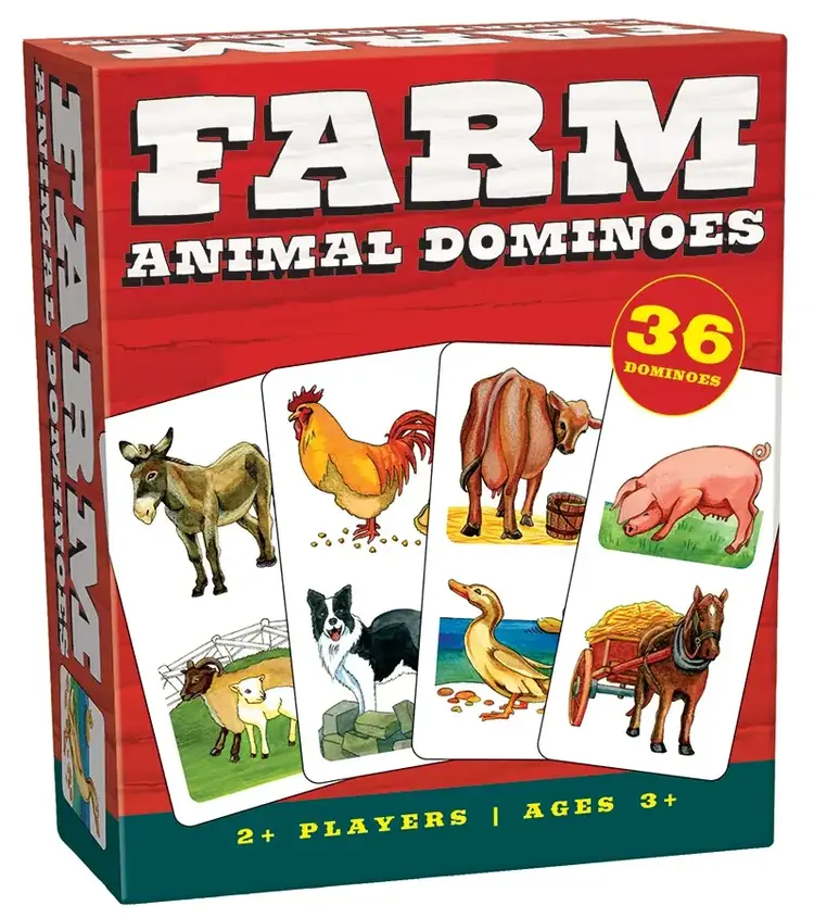 Outset Farm Animal Dominoes