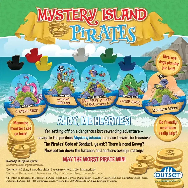 Outset Mystery Island Pirates