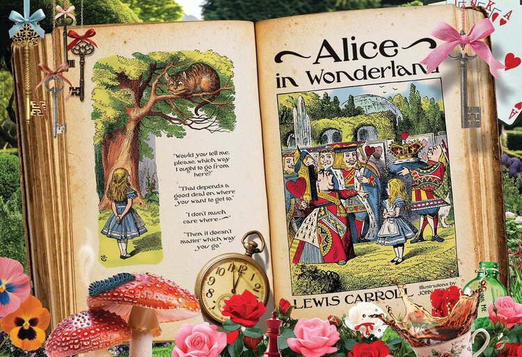 Cobble Hill Alice in Wonderland puzzle (100 pc)