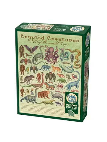 Cobble Hill Cryptid Creatures puzzle (1000 pc)