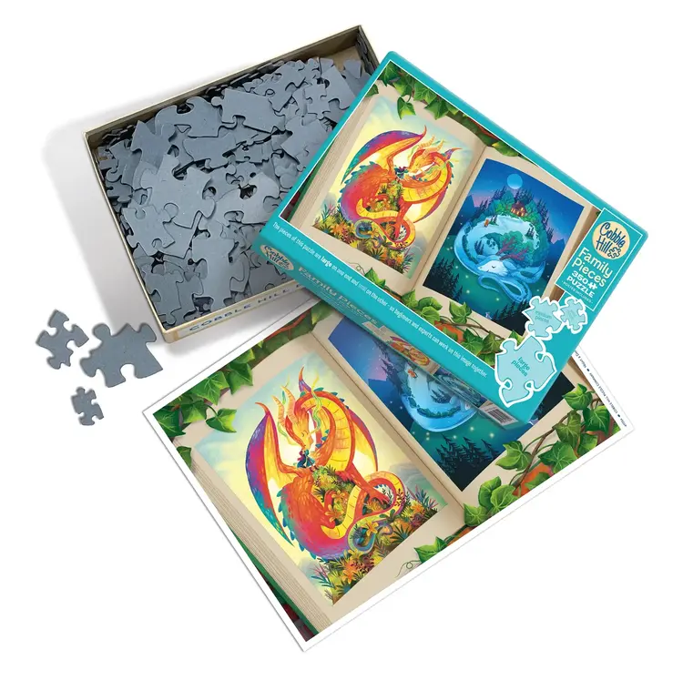 Cobble Hill Night & Day puzzle (350pcs)