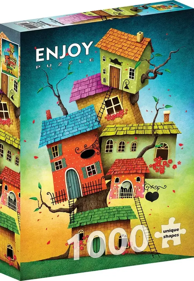 Enjoy Fairy Tale House puzzle (1000 pc)
