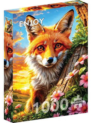 Enjoy Curious Fox puzzle (1000 pc)