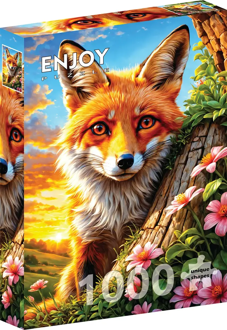 Enjoy Curious Fox puzzle (1000 pc)