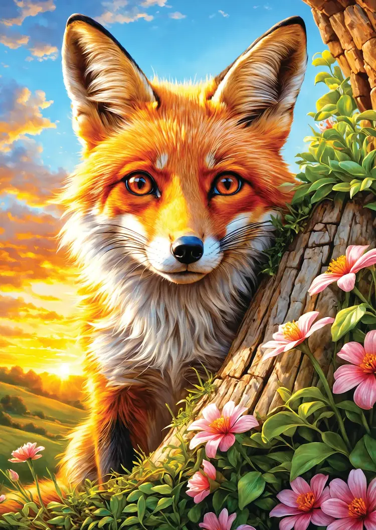 Enjoy Curious Fox puzzle (1000 pc)