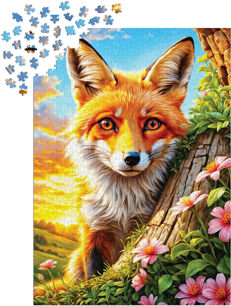 Enjoy Curious Fox puzzle (1000 pc)