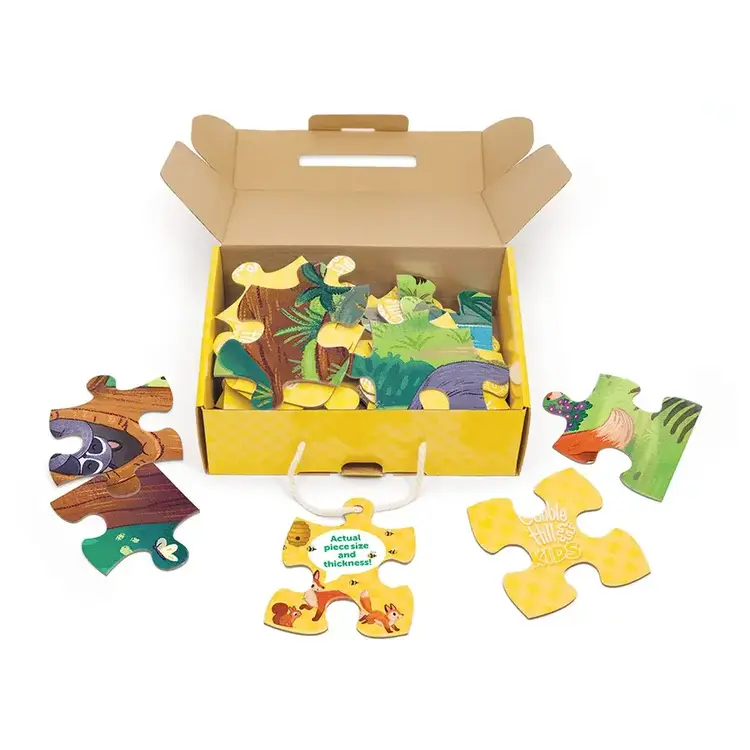 Cobble Hill Bear and Friends puzzle (35pc Floor Rope Handle)