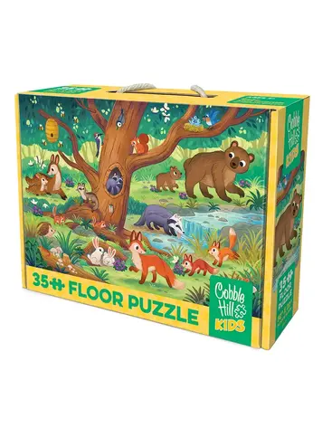 Cobble Hill Bear and Friends puzzle (35pc Floor Rope Handle)