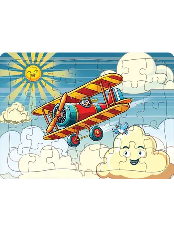 Cobble Hill Happy Flight puzzle (tray) 35 pc
