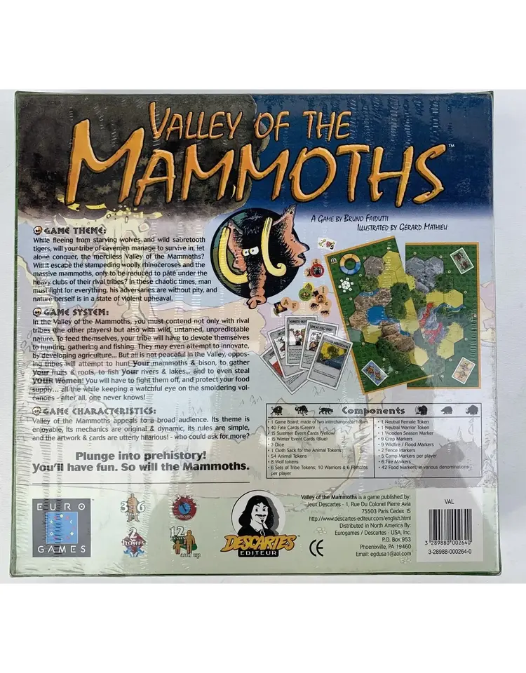 Vintage Valley of the Mammoths (1991)
