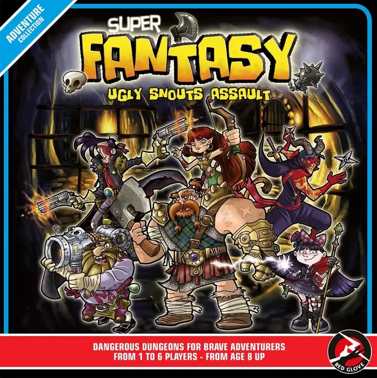 Red Glove Super Fantasy Ugly Snouts Assault