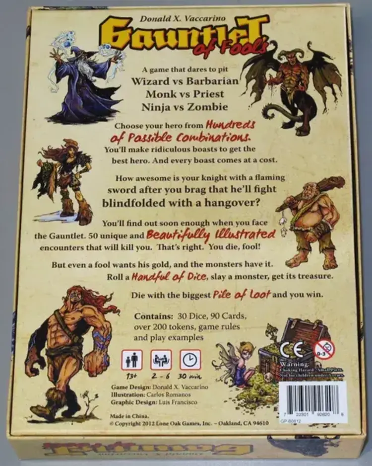 Vintage Gauntlet of Fools (2012)