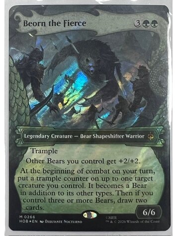 Wizards of the Coast B1 - Beorn the Fierce (Showcase) (Surge Foil)