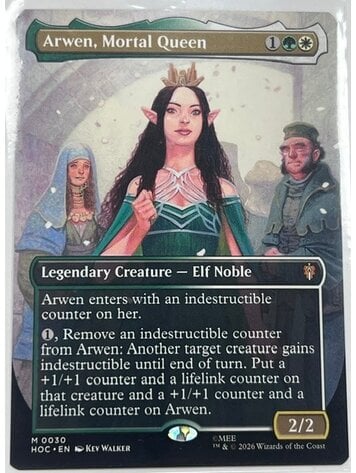 Wizards of the Coast A3 - Arwen, Mortal Queen (Borderless)
