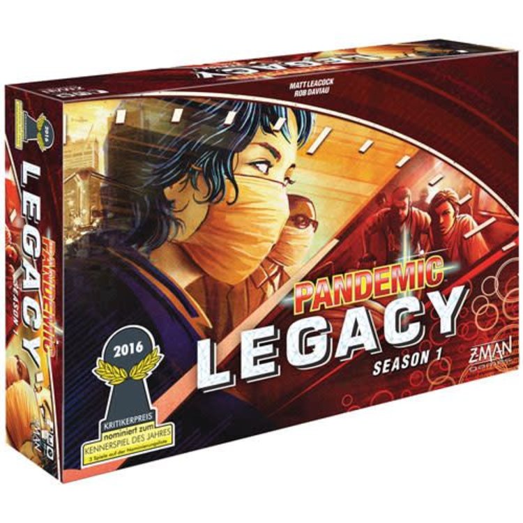 Zman Pandemic Legacy Season 1 - Red