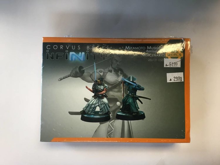 CORVUS BELLI Infinity : Miyamoto Mushashi , Aristia outfit