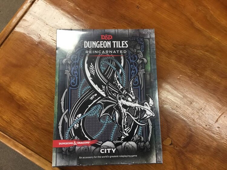 Wizards of the Coast D&D RPG Dungeon Tiles: Reincarnated City