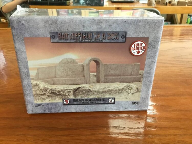 Battlefield in a Box Battlefeild in a box: Star Wars Legion Desert Walls