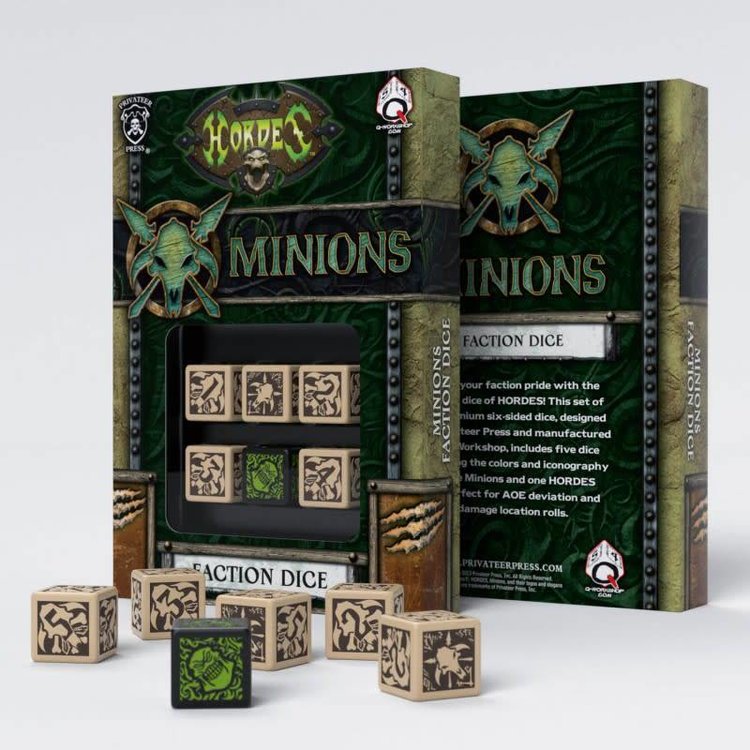Q workshop Hordes: Minions Dice (6)