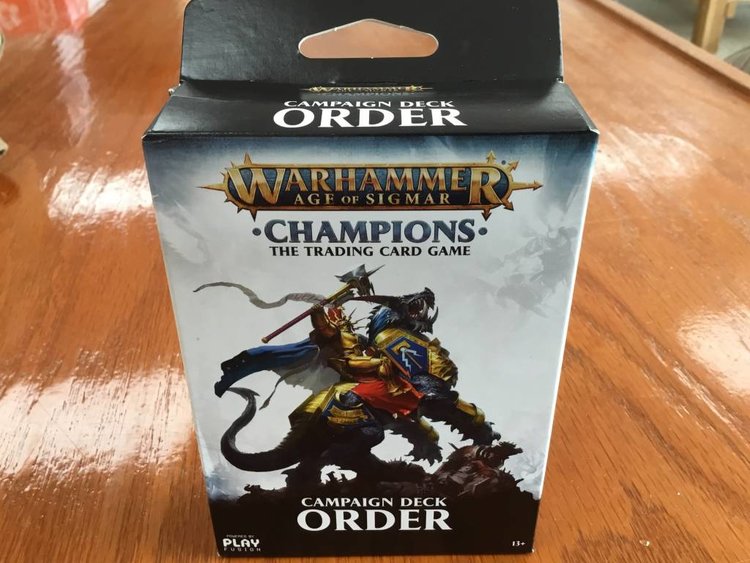 Games Workshop Warhammer CCG: Campaign Deck Order