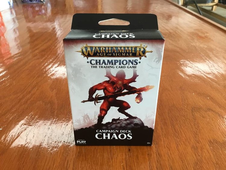 Games Workshop Warhammer CCG: Campaign Deck Chaos