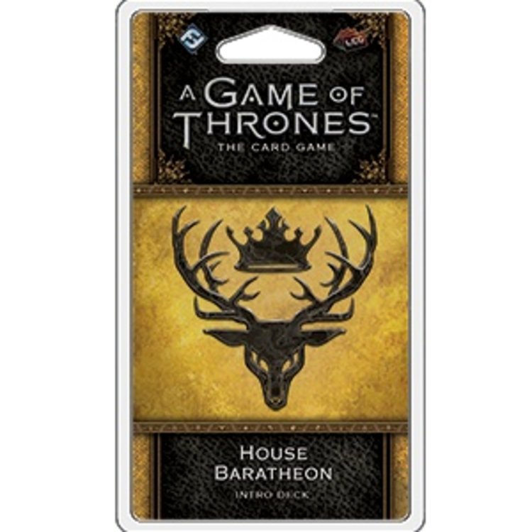 Fantasy Flight A Game of Thrones LCG : Baratheon House intro deck