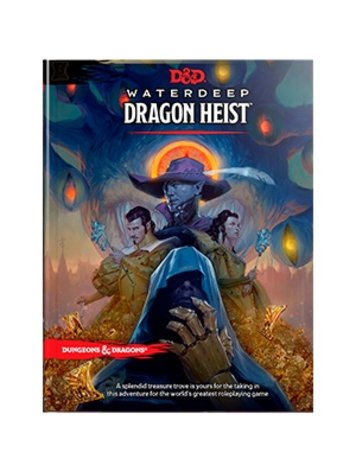 Wizards of the Coast D&D RPG Book: Waterdeep- Dragon Heist