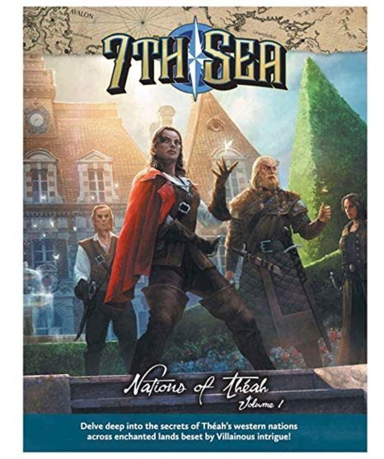 John wick 7th Sea RPG: 2nd Edition Nations of Thea, Volume 1