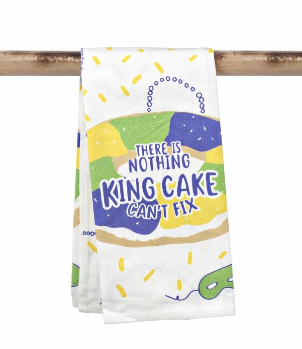 Nothing King Cake Can't Fix Towel