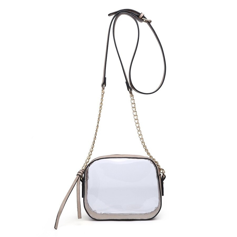Clear Tan Day Crossbody Bag