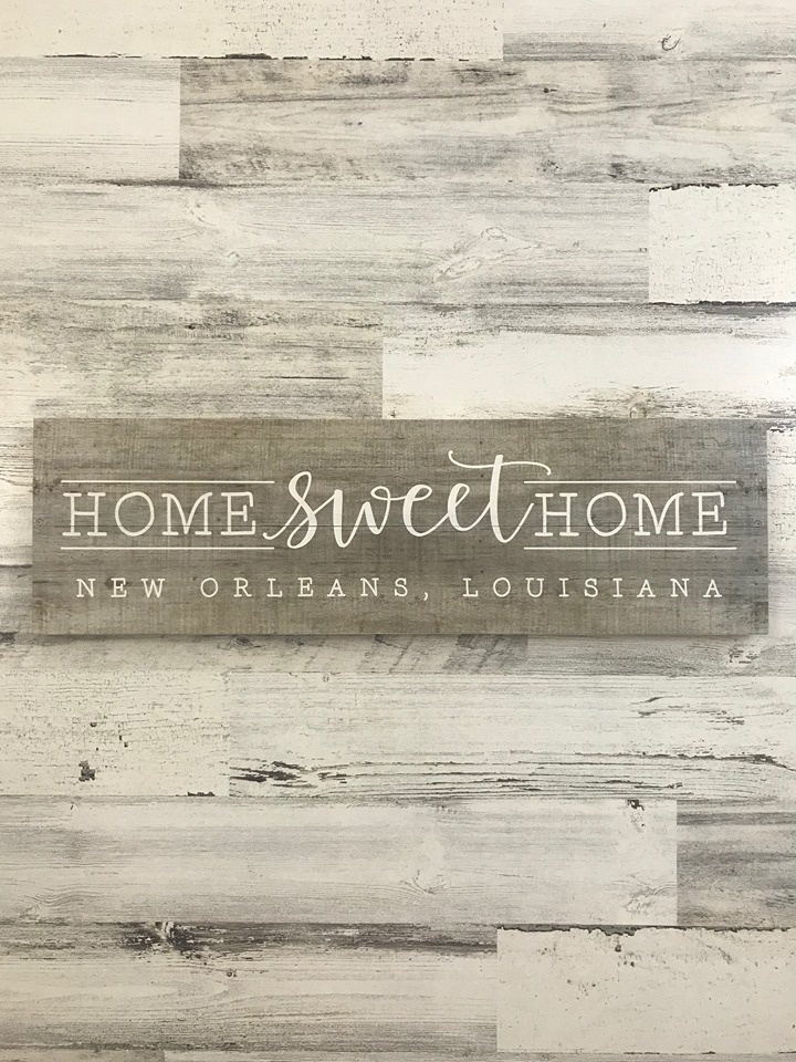 Home Sweet New Orleans Wall Art